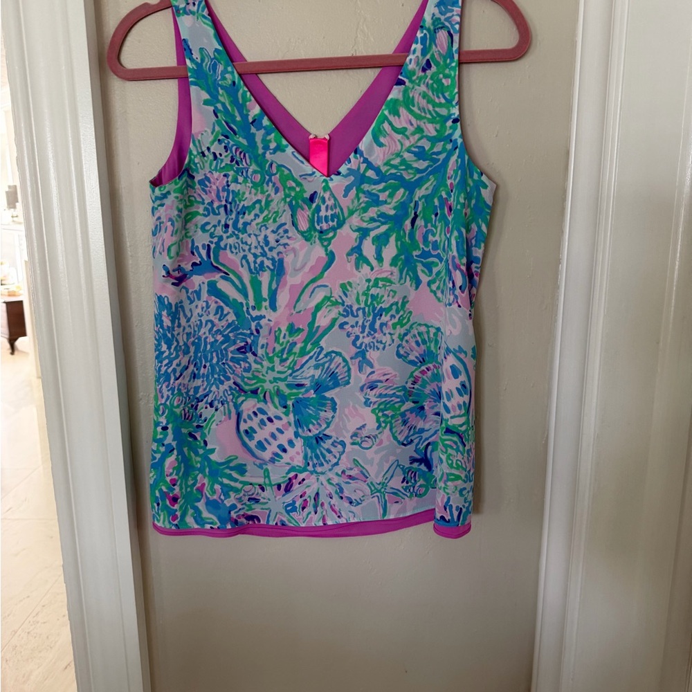 Lilly Pulitzer reversible Florin top